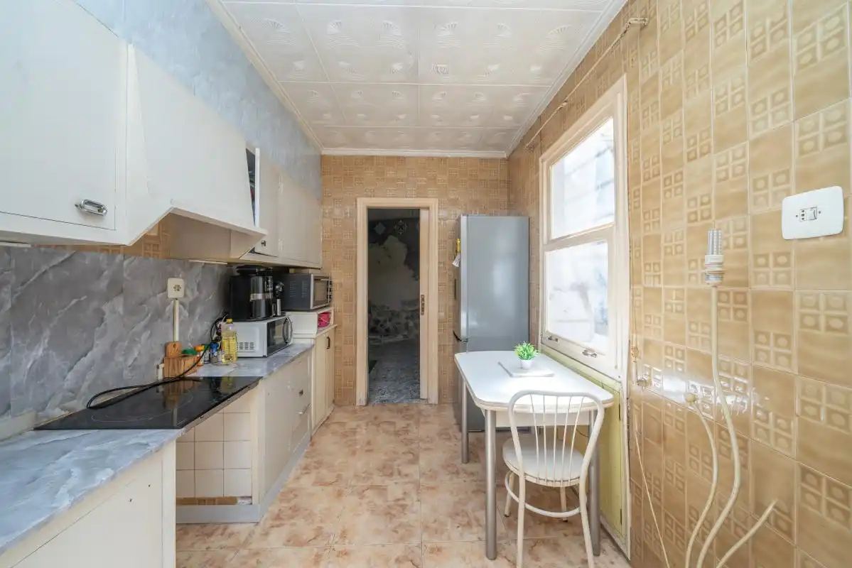 Küche von Erdgeschoss zum Verkauf in Elda mit Heizung, Terrasse und Möbliert