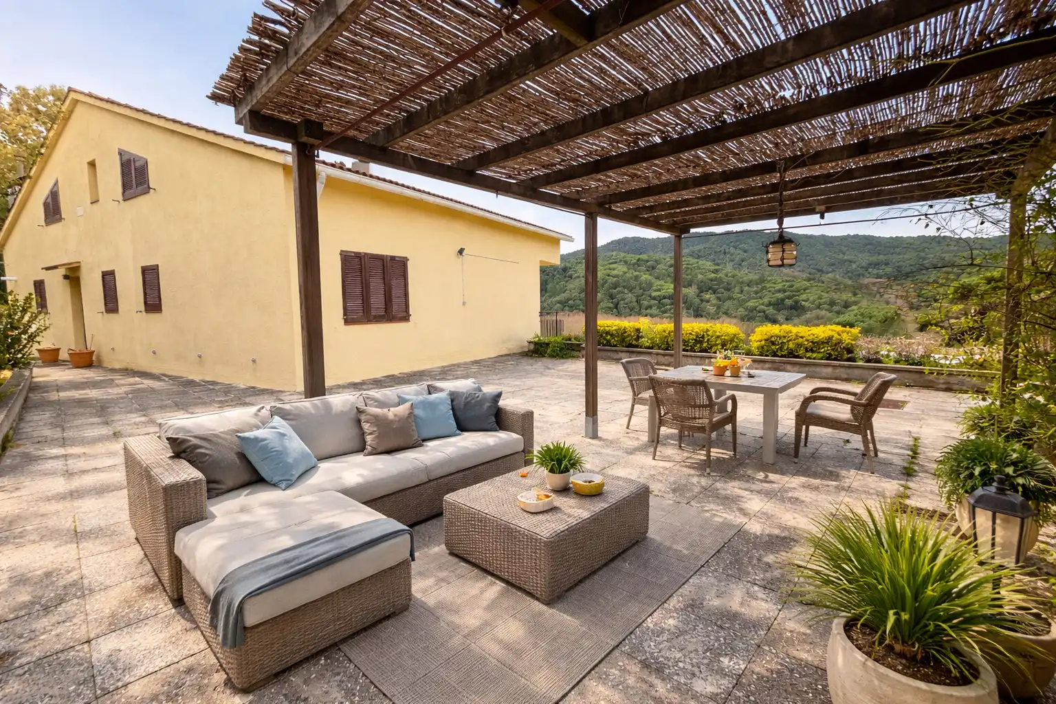 Terrassa de Casa o xalet en venda en Vallgorguina amb Aire condicionat, Calefacció i Jardí privat