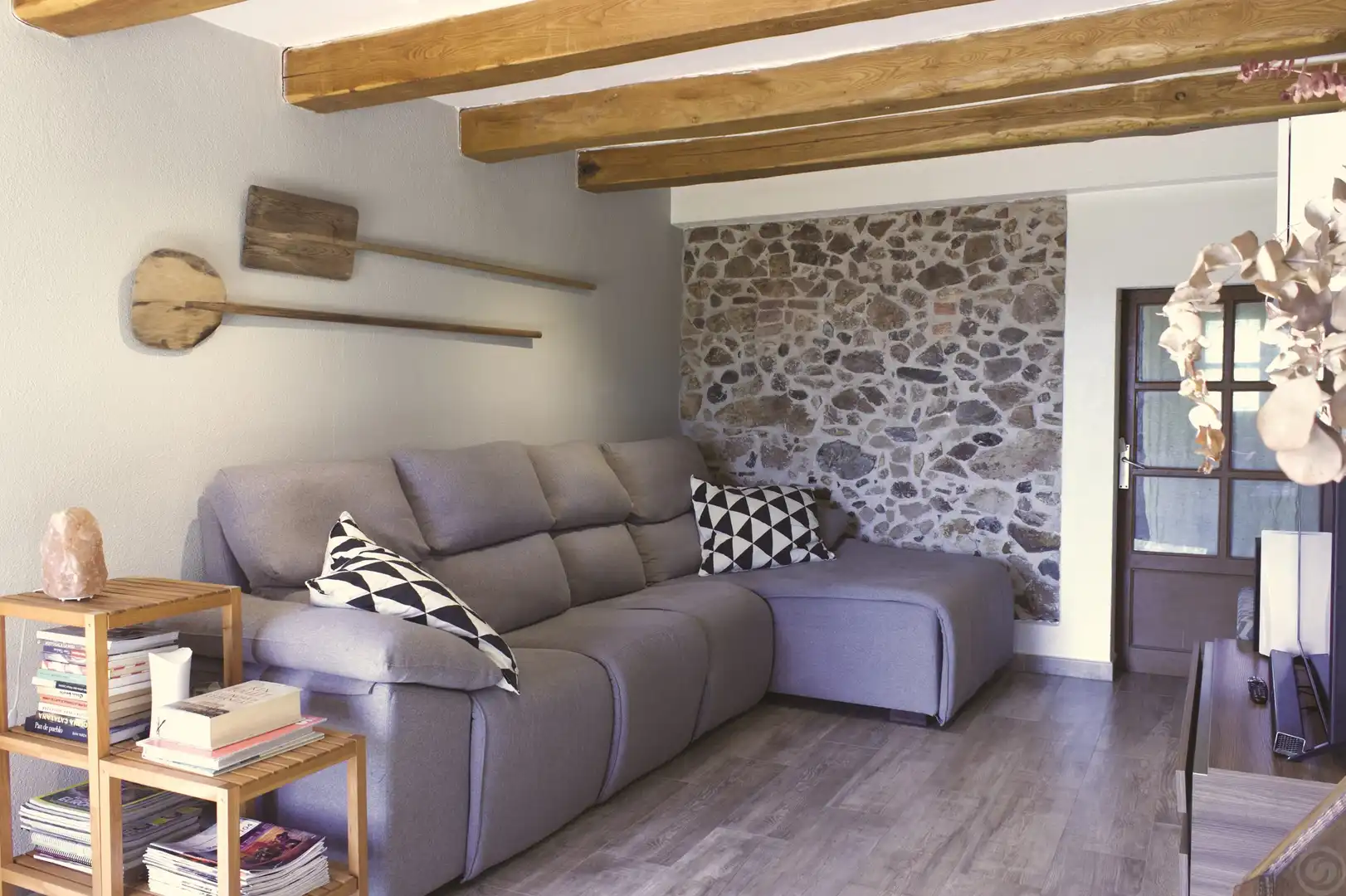 Sala de estar de Casa o chalet en venta en Vidreres con Calefacción y Piscina