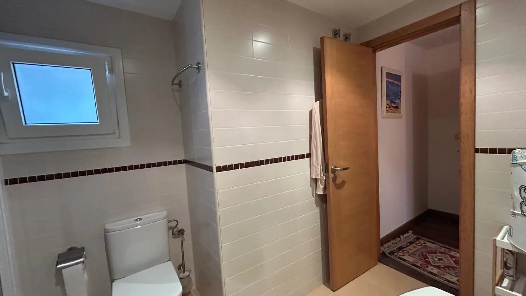 Bathroom of Flat for sale in Ribeira  with Terrace, Furnished and Oven