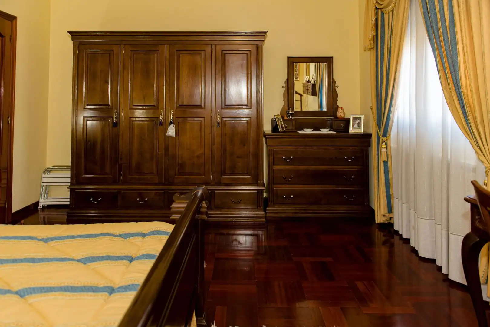 Bedroom of Houses for sale in Torre del Bierzo  with Air Conditioner, Heating and Private garden