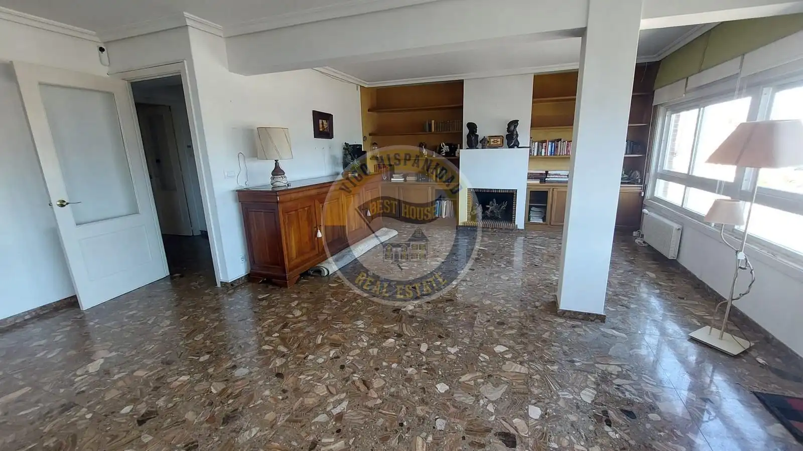 Living room of Flat for sale in Vigo   with Heating, Terrace and Storage room