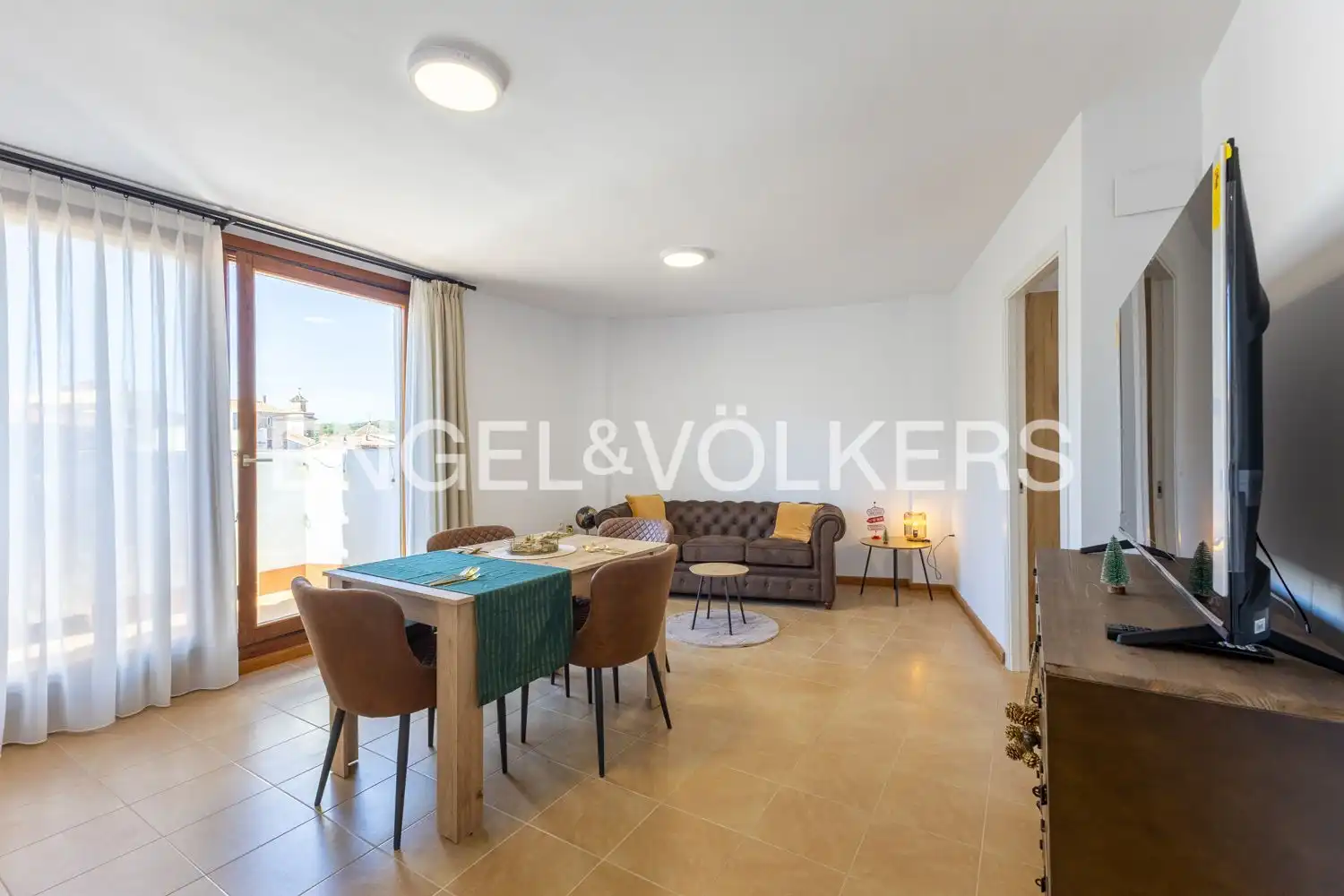 Living room of Attic for rent in Chóvar  with Heating, Terrace and Furnished