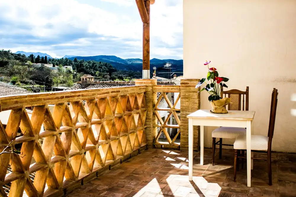 Terraza de Edificio en venta en La Vall d'Alcalà