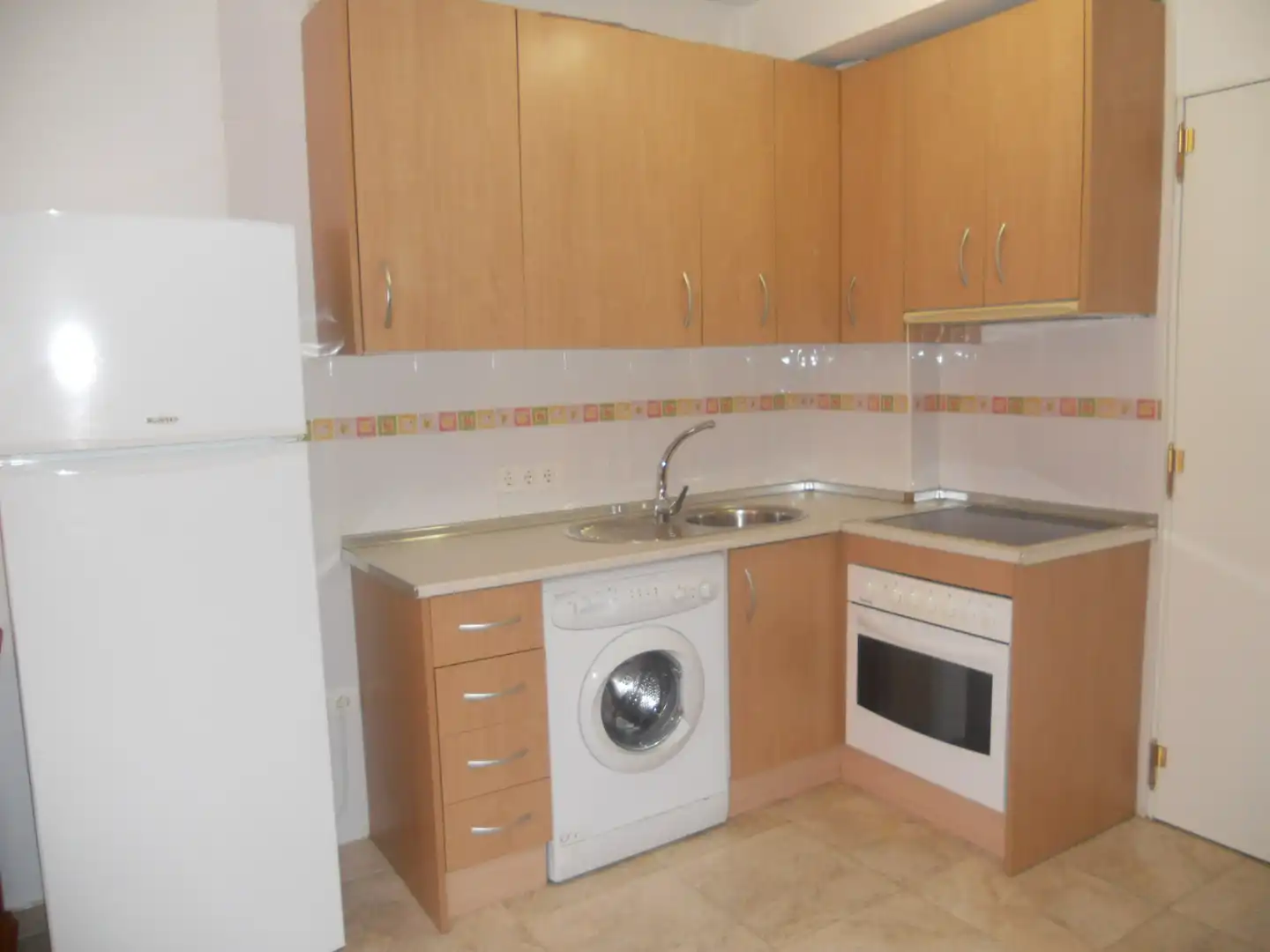 Küche von Wohnung zur Miete in Málaga Capital mit Terrasse, Möbliert und Waschmaschine