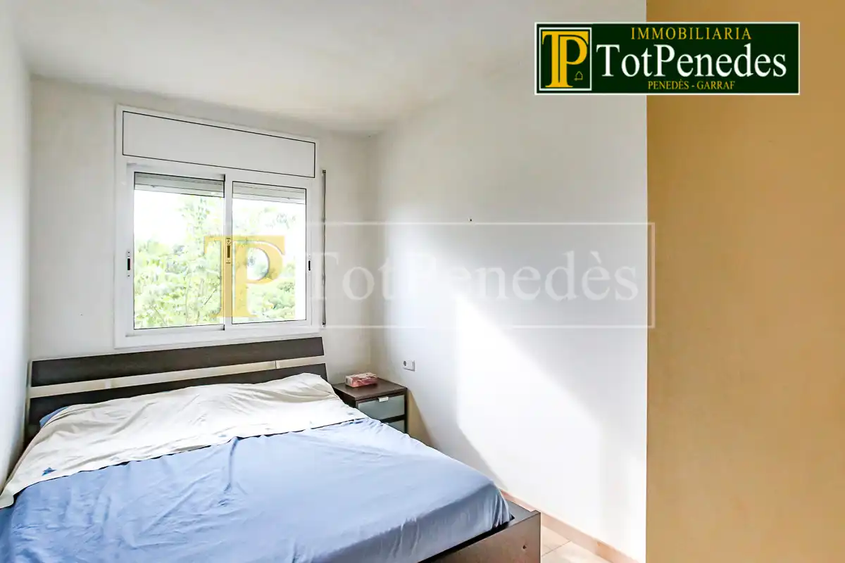 Schlafzimmer von Wohnung zum Verkauf in Subirats mit Heizung, Möbliert und Ofen