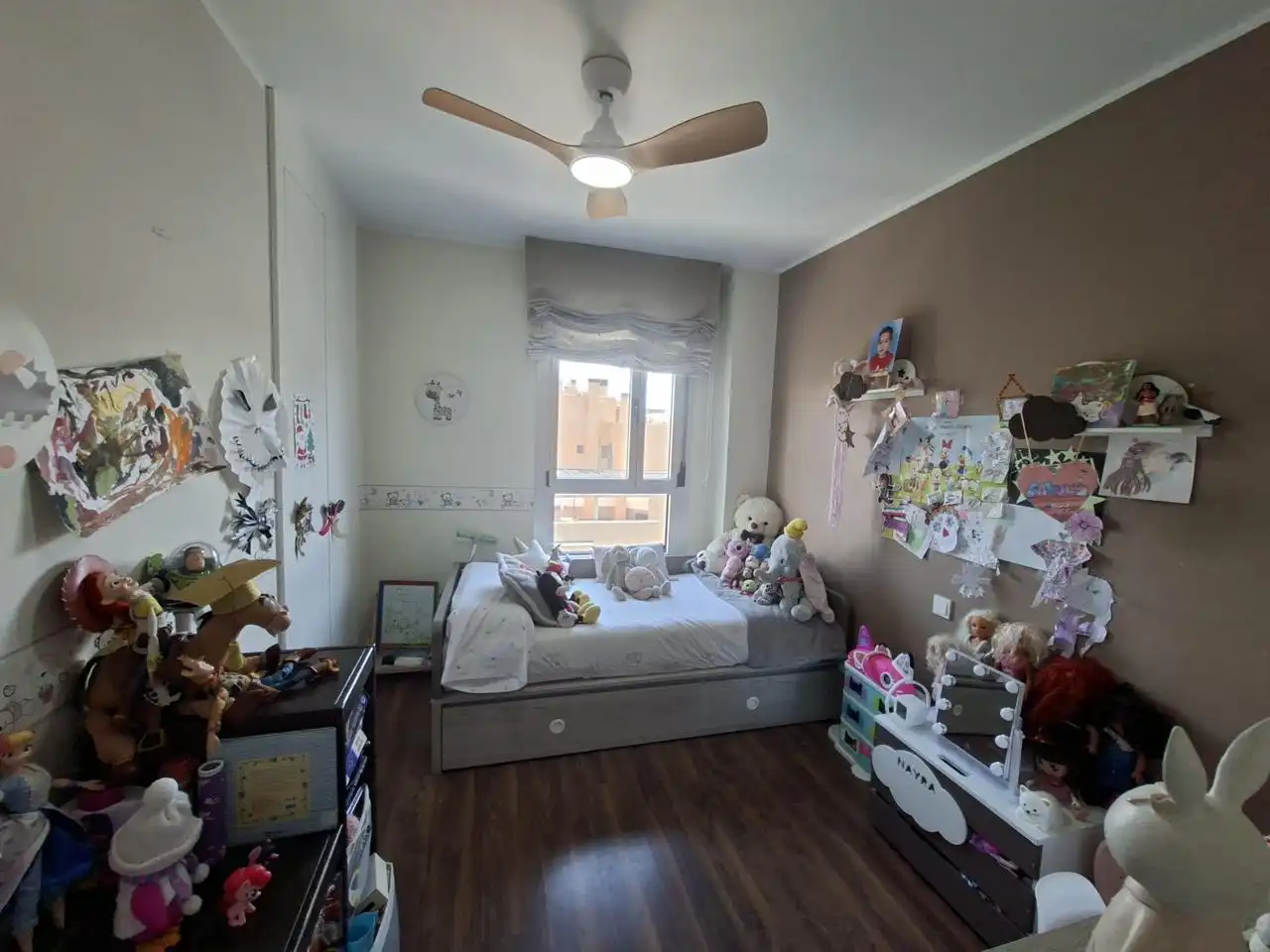 Bedroom of Flat for sale in Madrid  with Air Conditioner, Heating and Terrace
