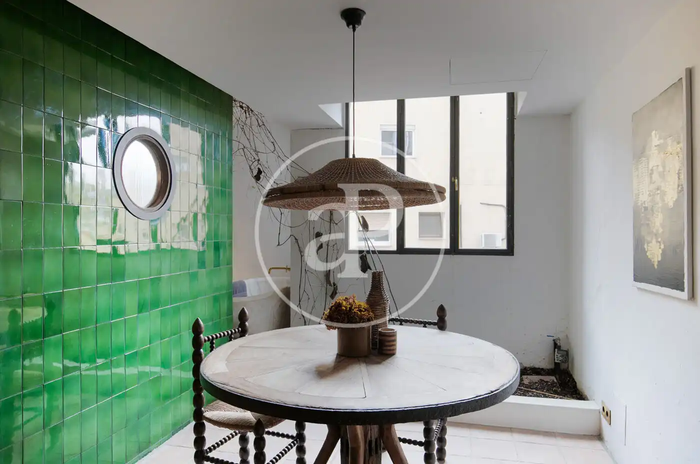 Comedor de Piso en venta en Barcelona con Calefacción, Terraza y Amueblado