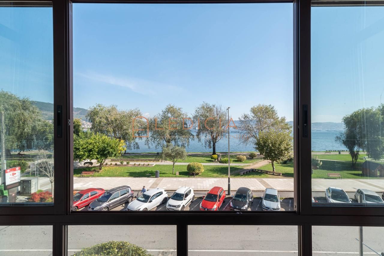 Parking of Flat for sale in Moaña  with Air Conditioner, Heating and Terrace