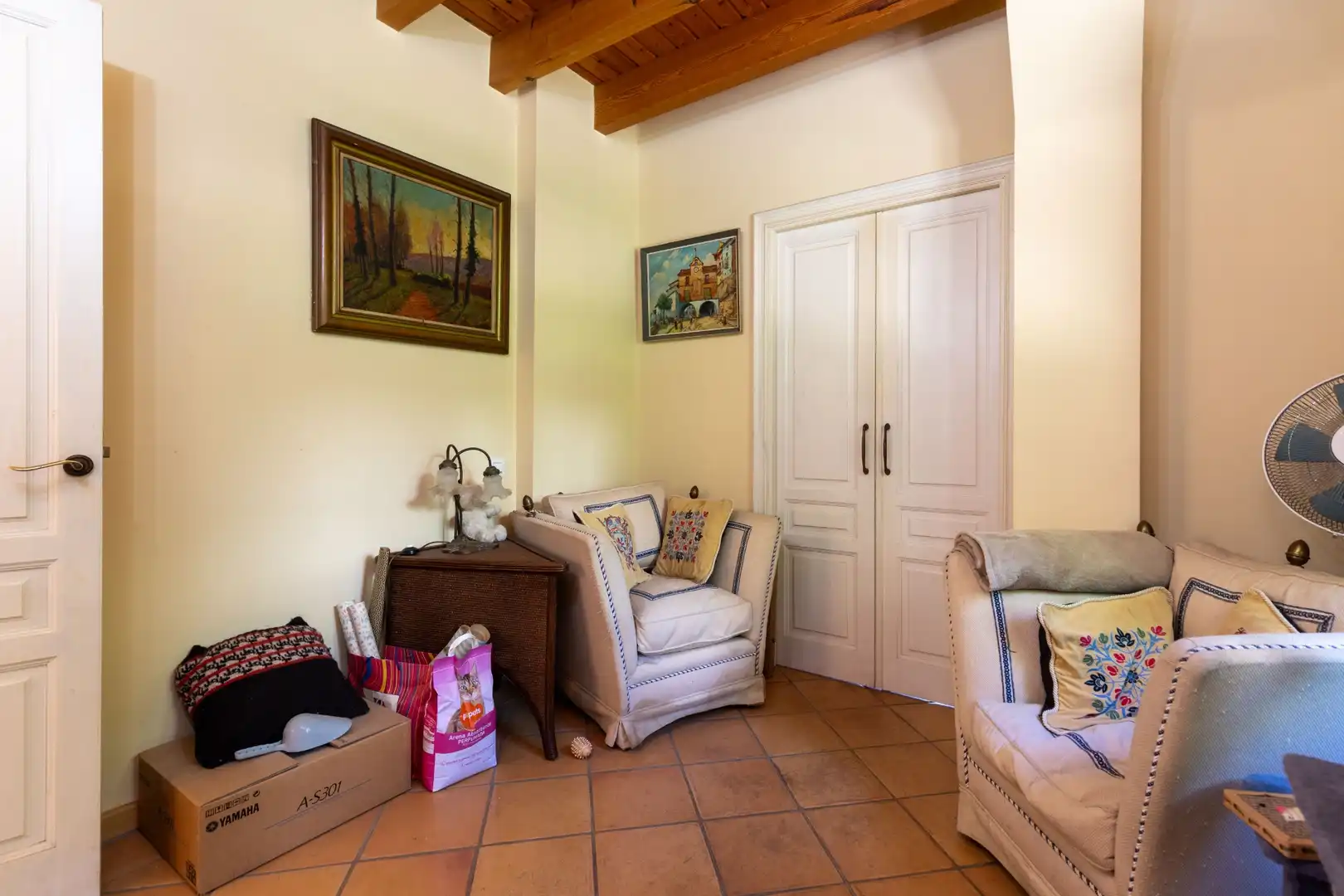 Wohnzimmer von Haus oder Chalet zum Verkauf in Matadepera mit Privatgarten und Schwimmbad