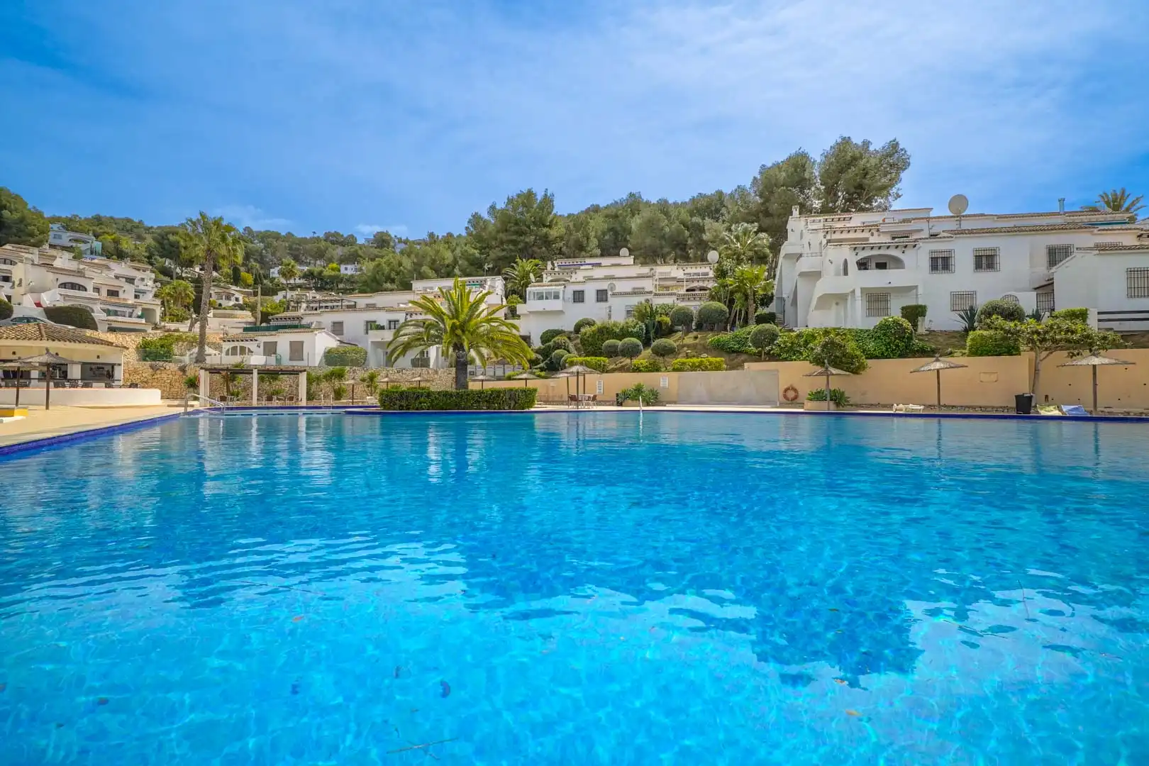 Piscina de Apartament en venda en Moraira