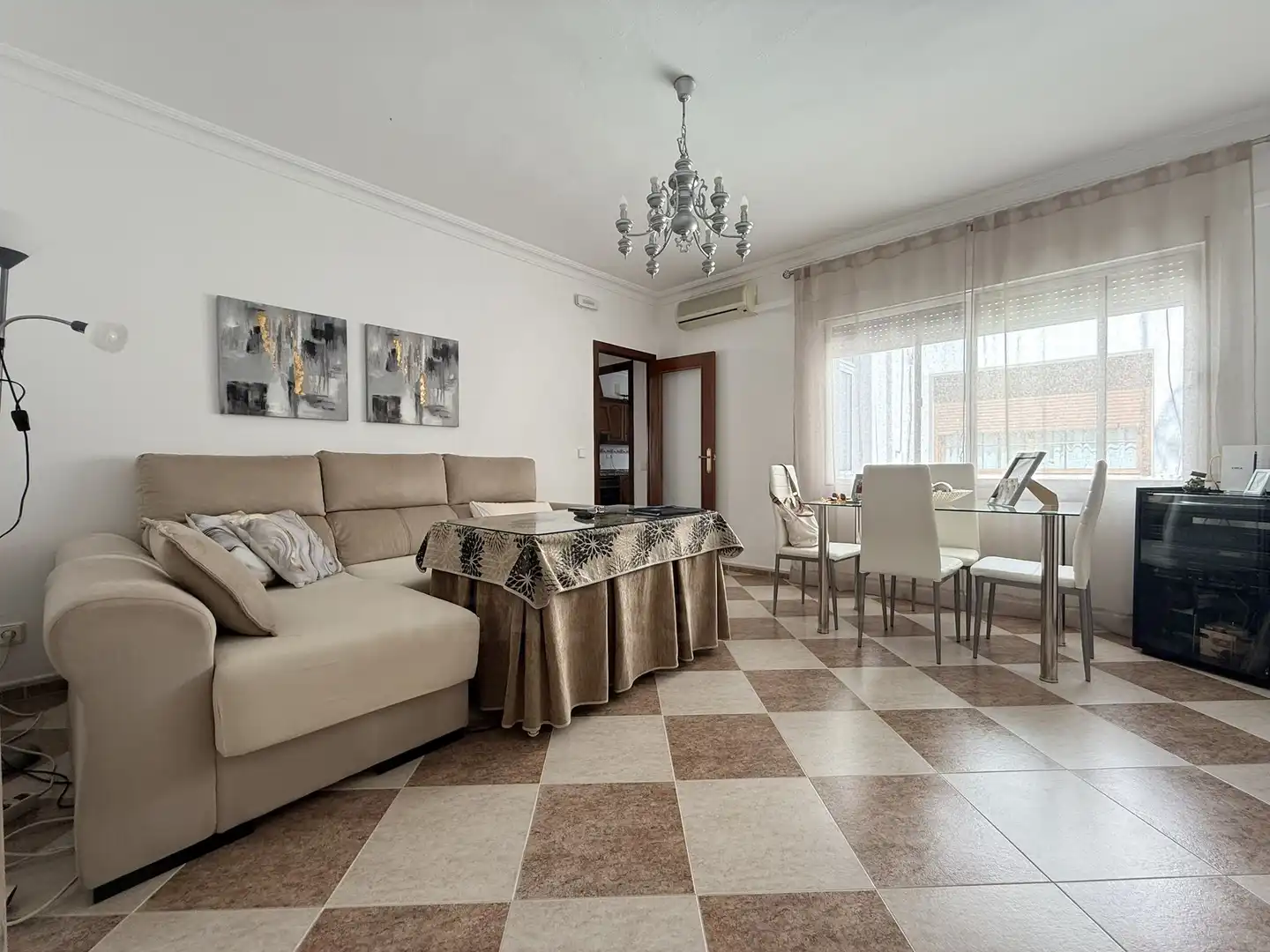 Sala d'estar de Pis en venda en Lepe amb Aire condicionat, Calefacció i Terrassa