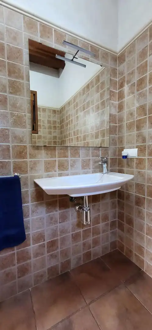 Badezimmer von Haus oder Chalet zum Verkauf in Deltebre mit Klimaanlage und Abstellraum