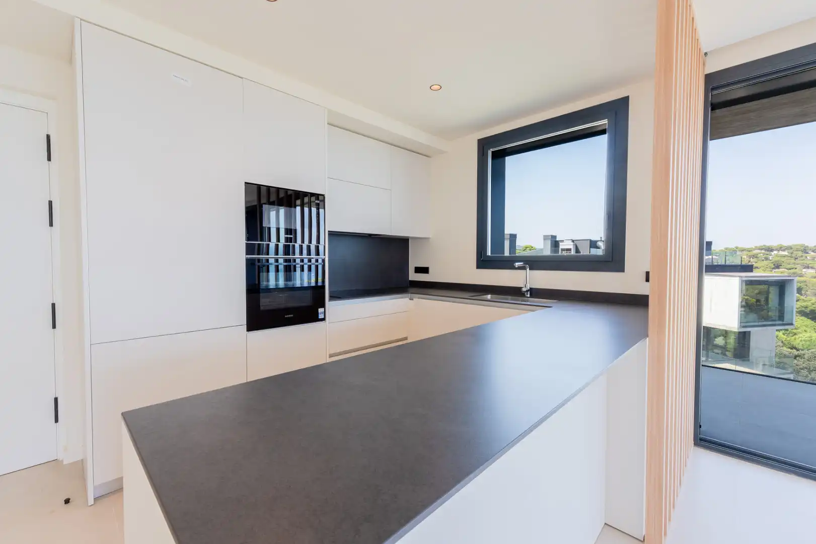 Cuina de Apartament en venda en Calonge i Sant Antoni amb Aire condicionat, Calefacció i Piscina comunitària