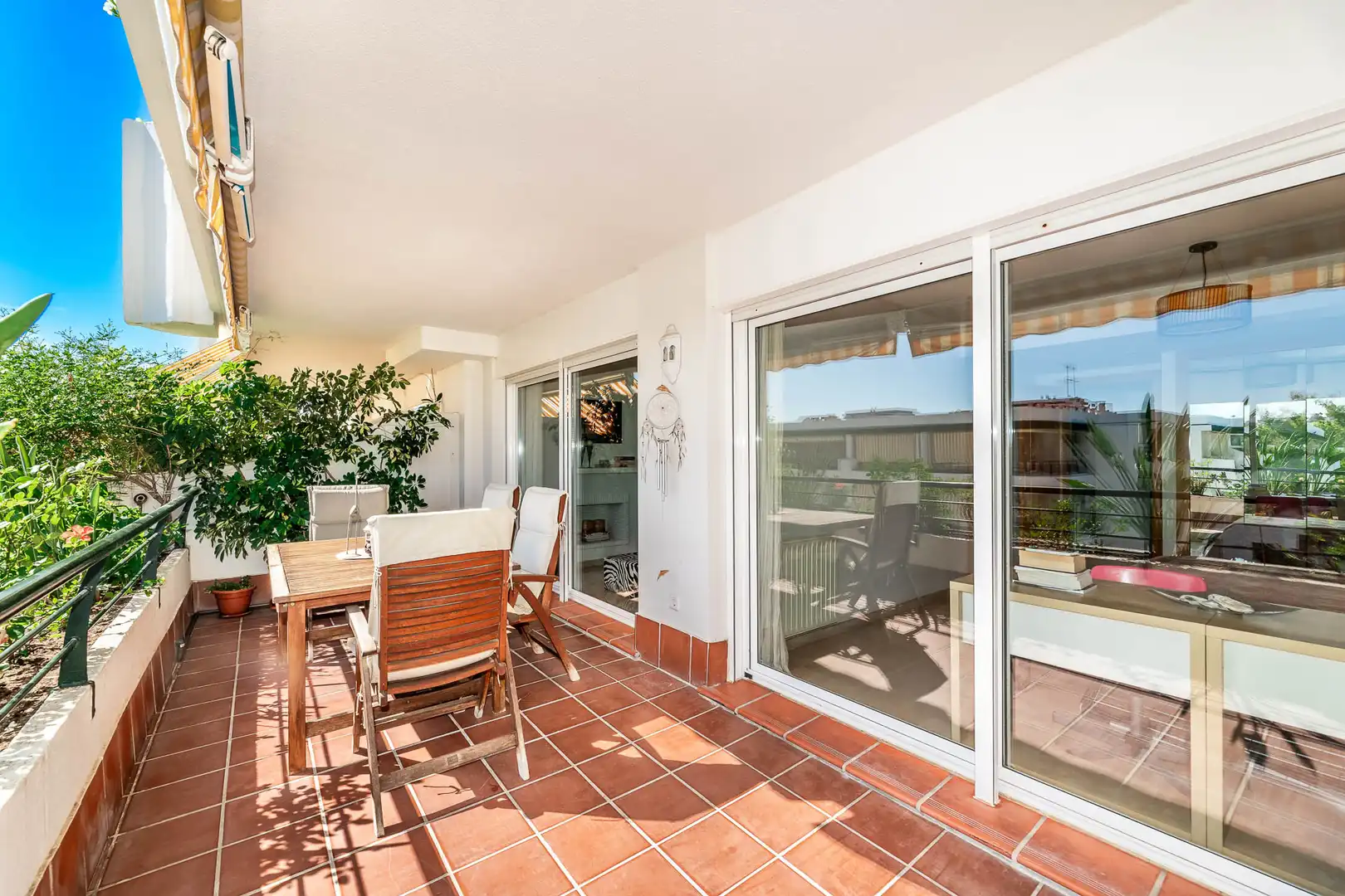 Terraza de Ático en venta en Marbella con Aire acondicionado, Calefacción y Terraza