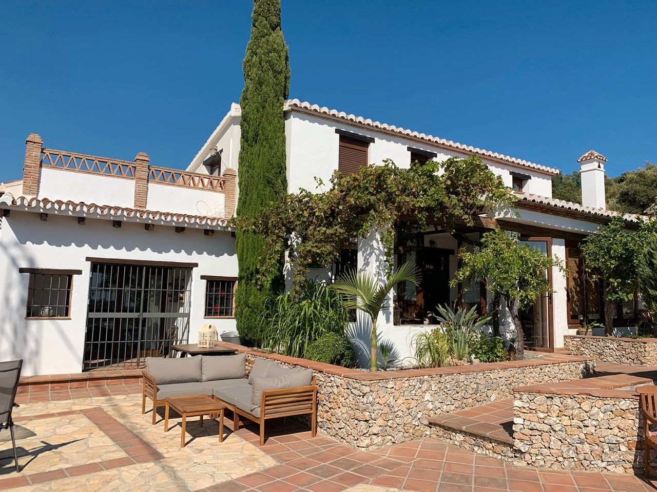 Jardí de Casa o xalet en venda en Torrox amb Jardí privat, Terrassa i Piscina