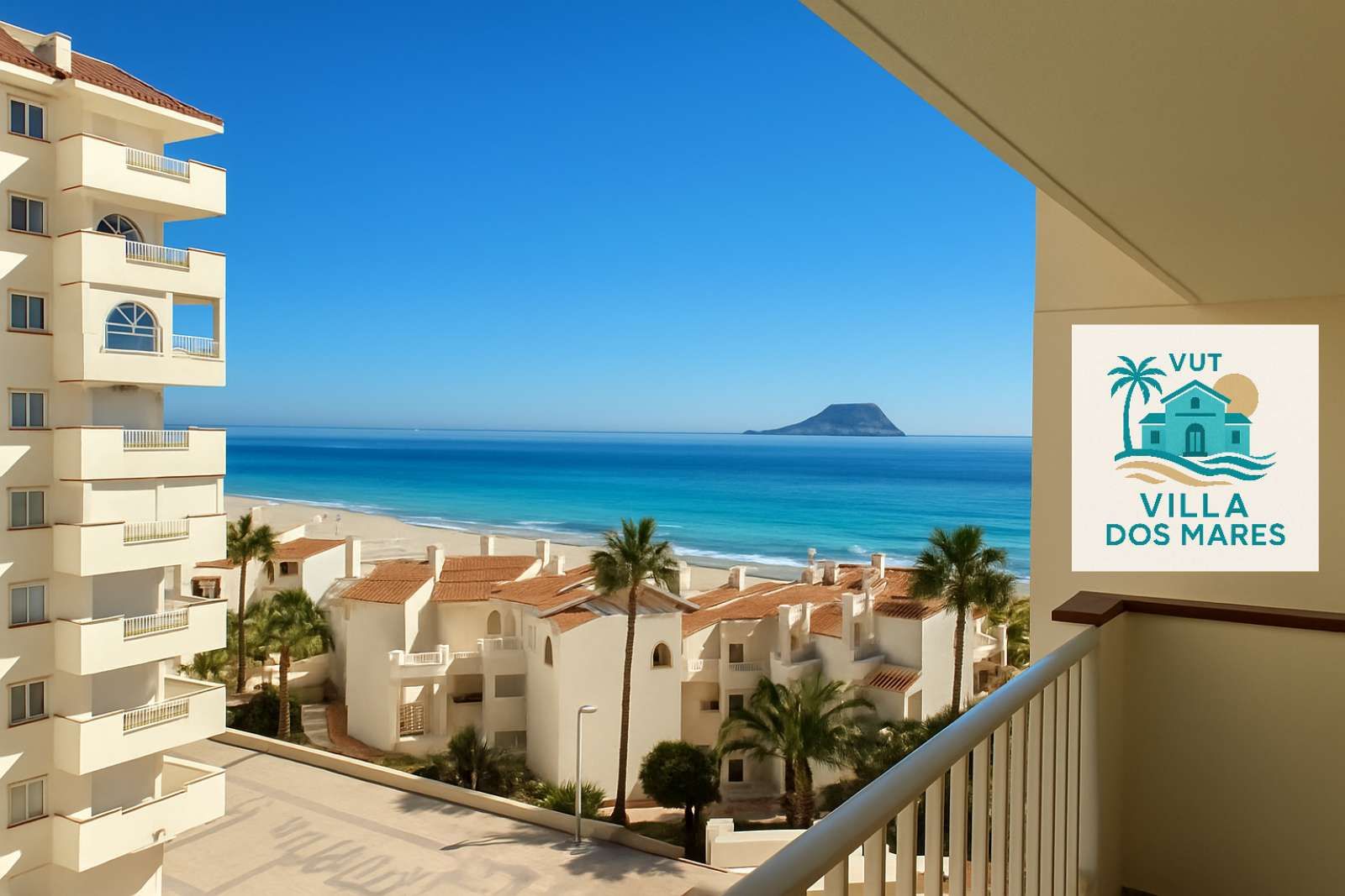 Vista exterior de Apartament per a compartir en La Manga del Mar Menor amb Aire condicionat, Calefacció i Terrassa