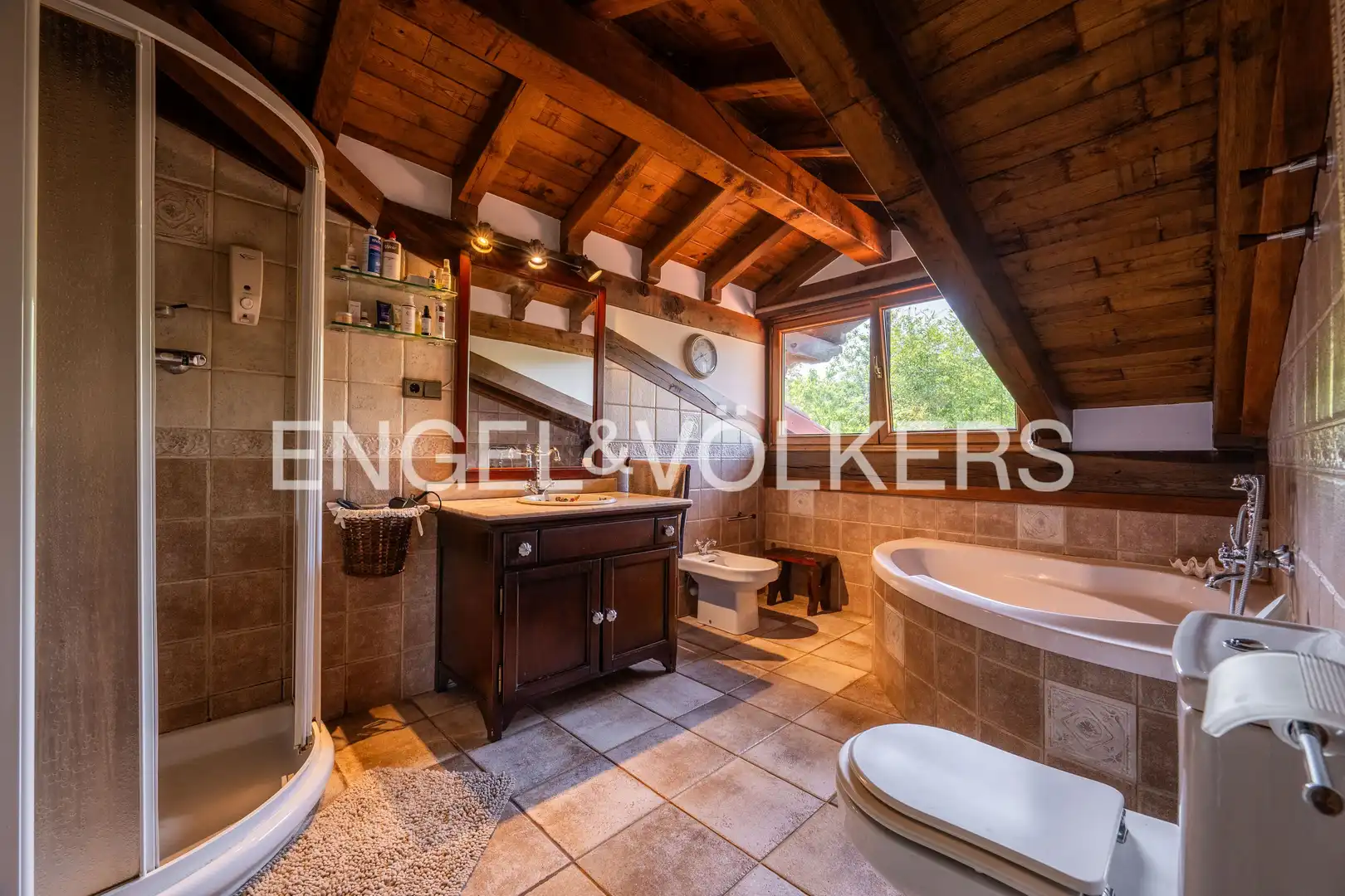 Baño de Casa o chalet en venta en Elduain con Calefacción, Jardín privado y Terraza