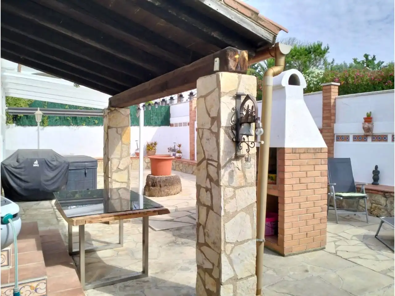 Terrace of Houses for sale in Mont-roig del Camp  with Air Conditioner, Private garden and Furnished