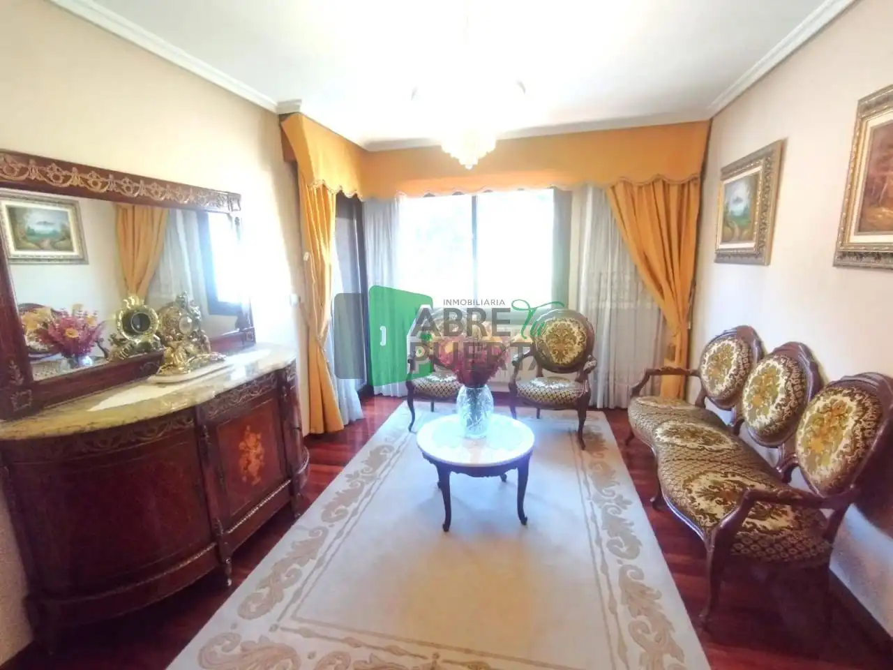 Living room of Houses for sale in Ourense Capital   with Heating, Private garden and Terrace