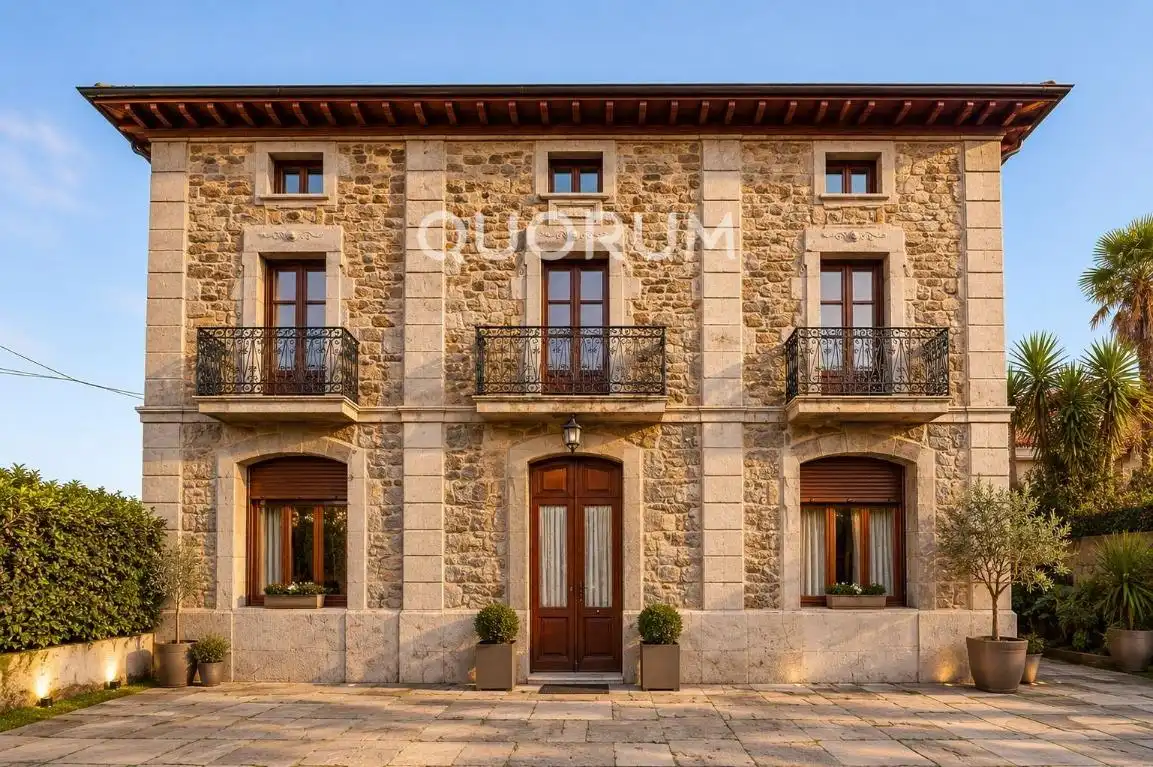 Vista exterior de Casa adosada en venta en Arrankudiaga / Zollo con Calefacción, Amueblado y Balcón