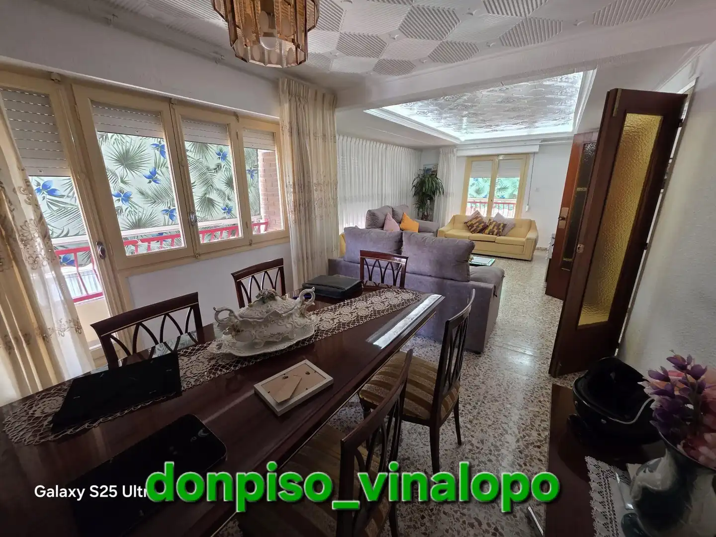 Wohnzimmer von Wohnungen zum Verkauf in Elda mit Klimaanlage, Heizung und Balkon