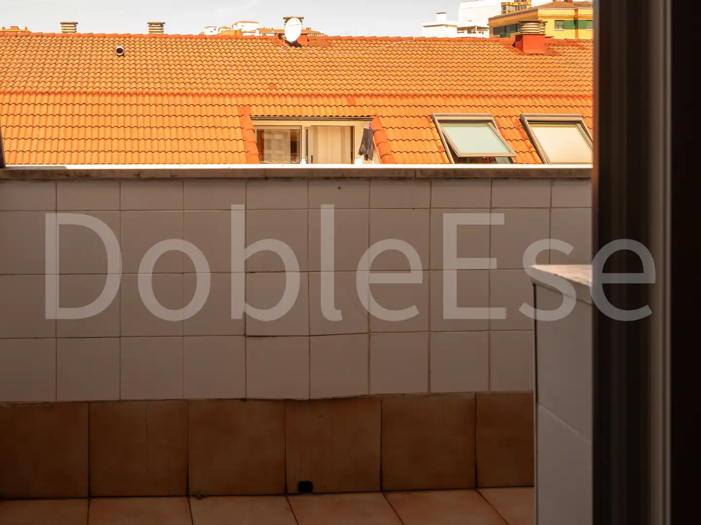 Terraza de Ático de alquiler en Gijón  con Calefacción, Jardín privado y Parquet