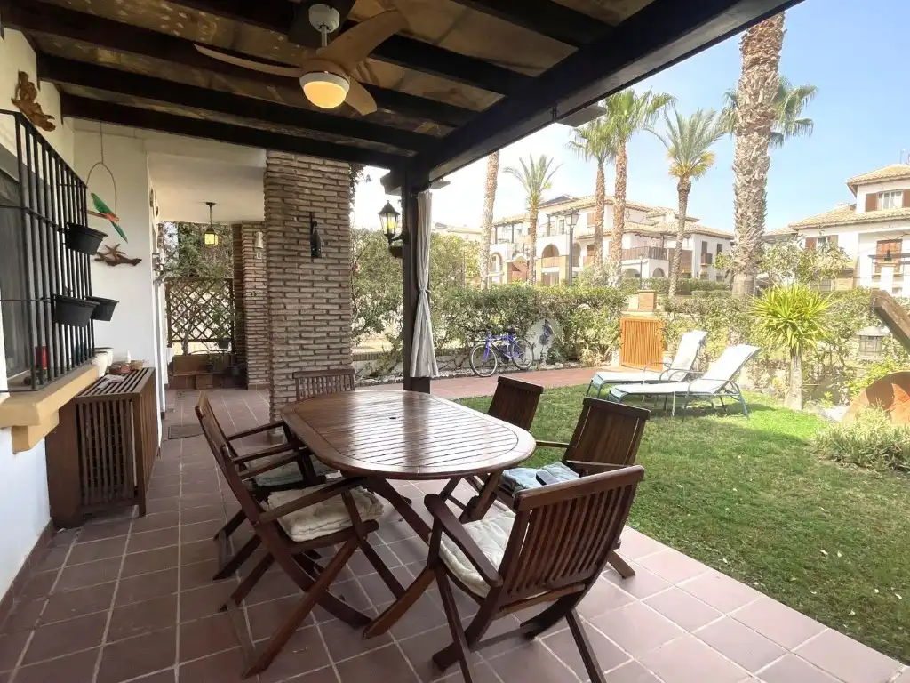 Terraza de Apartamento en venta en Vera con Aire acondicionado, Jardín privado y Terraza
