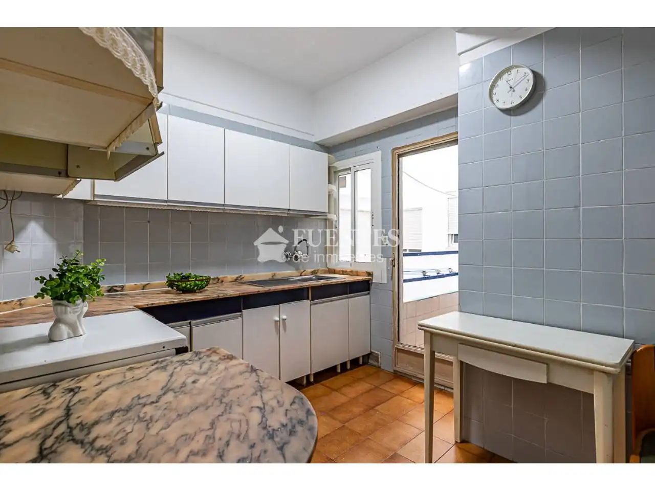 Cocina de Piso en venta en Alicante / Alacant con Terraza