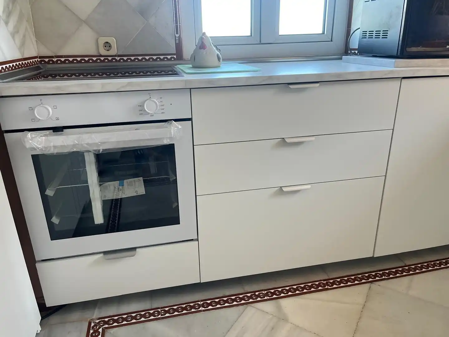 Küche von Maisonette zur Miete in El Puerto de Santa María mit Klimaanlage, Terrasse und Möbliert