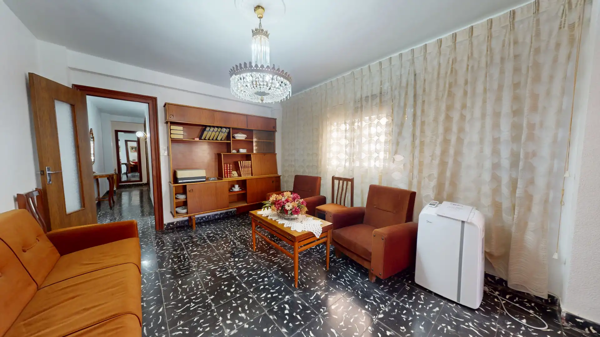 Living room of Flat for sale in Elda  with Balcony