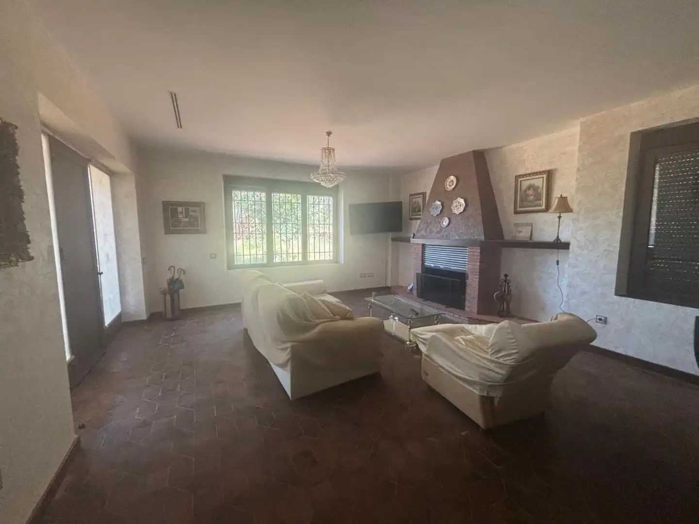 Sala d'estar de Finca rústica en venda en Ciudad Real