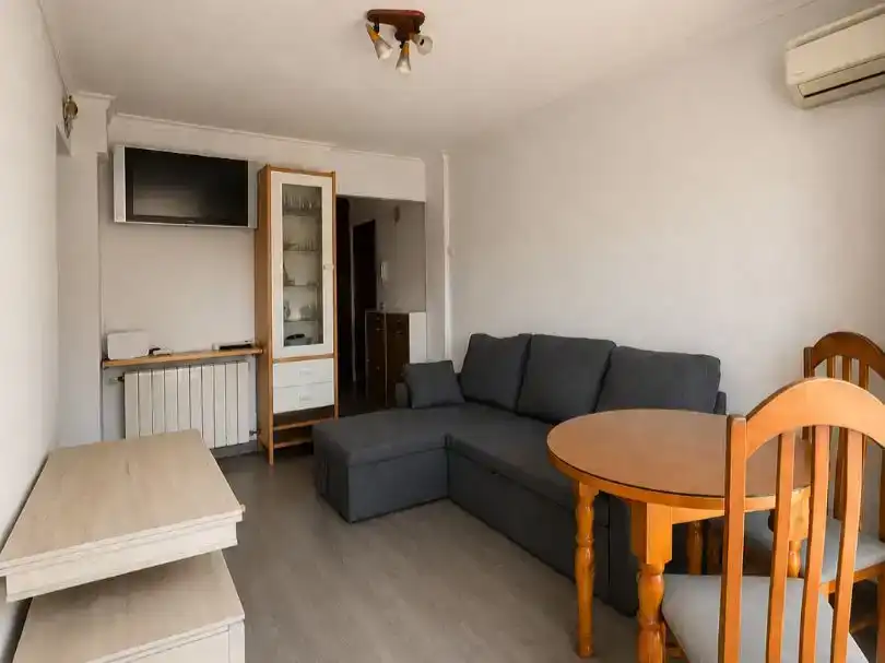 Sala de estar de Piso en venta en Madrid con Aire acondicionado, Jardín privado y Parquet
