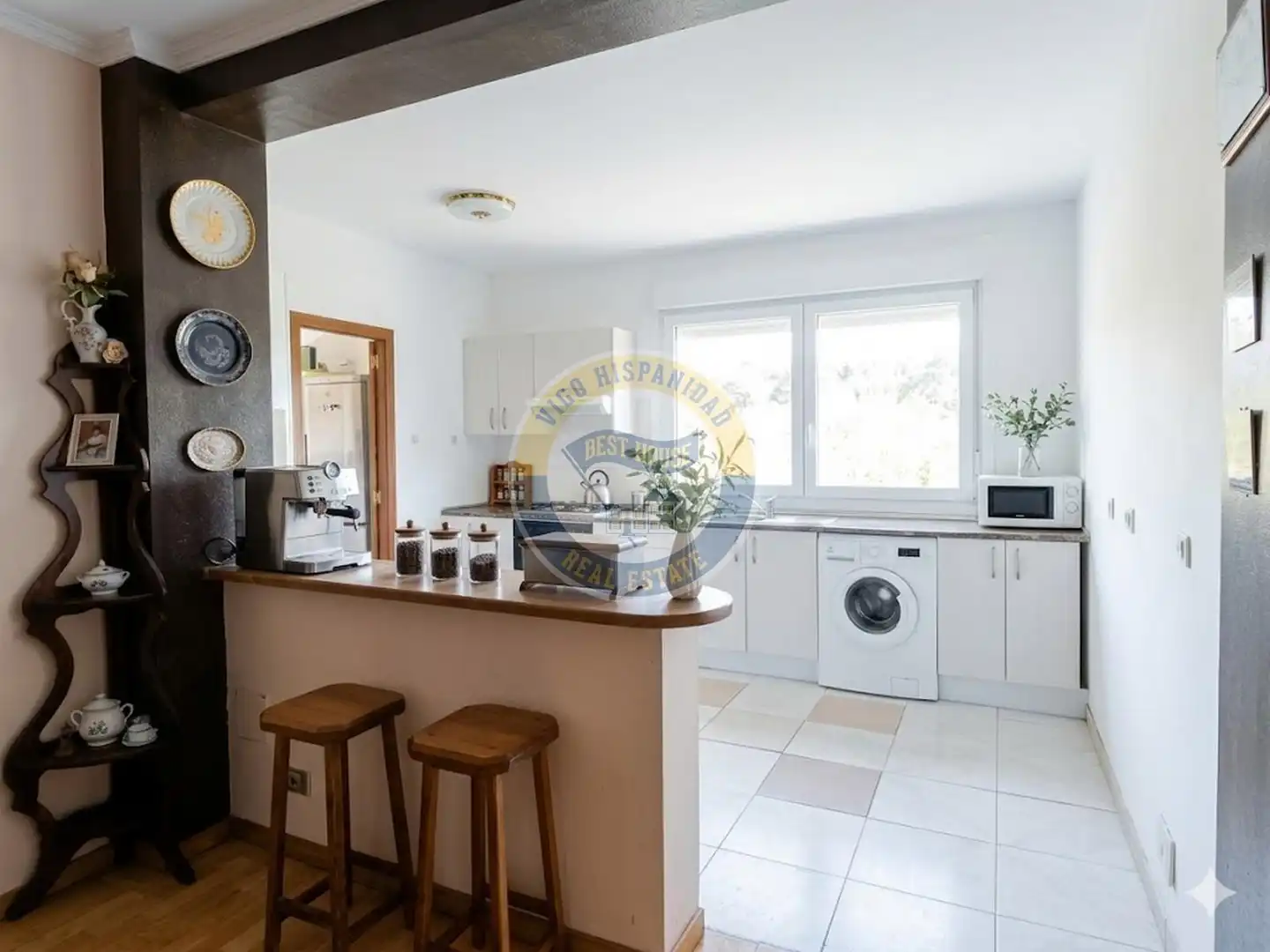 Cocina de Finca rústica en venta en Vigo  con Calefacción, Trastero y Piscina
