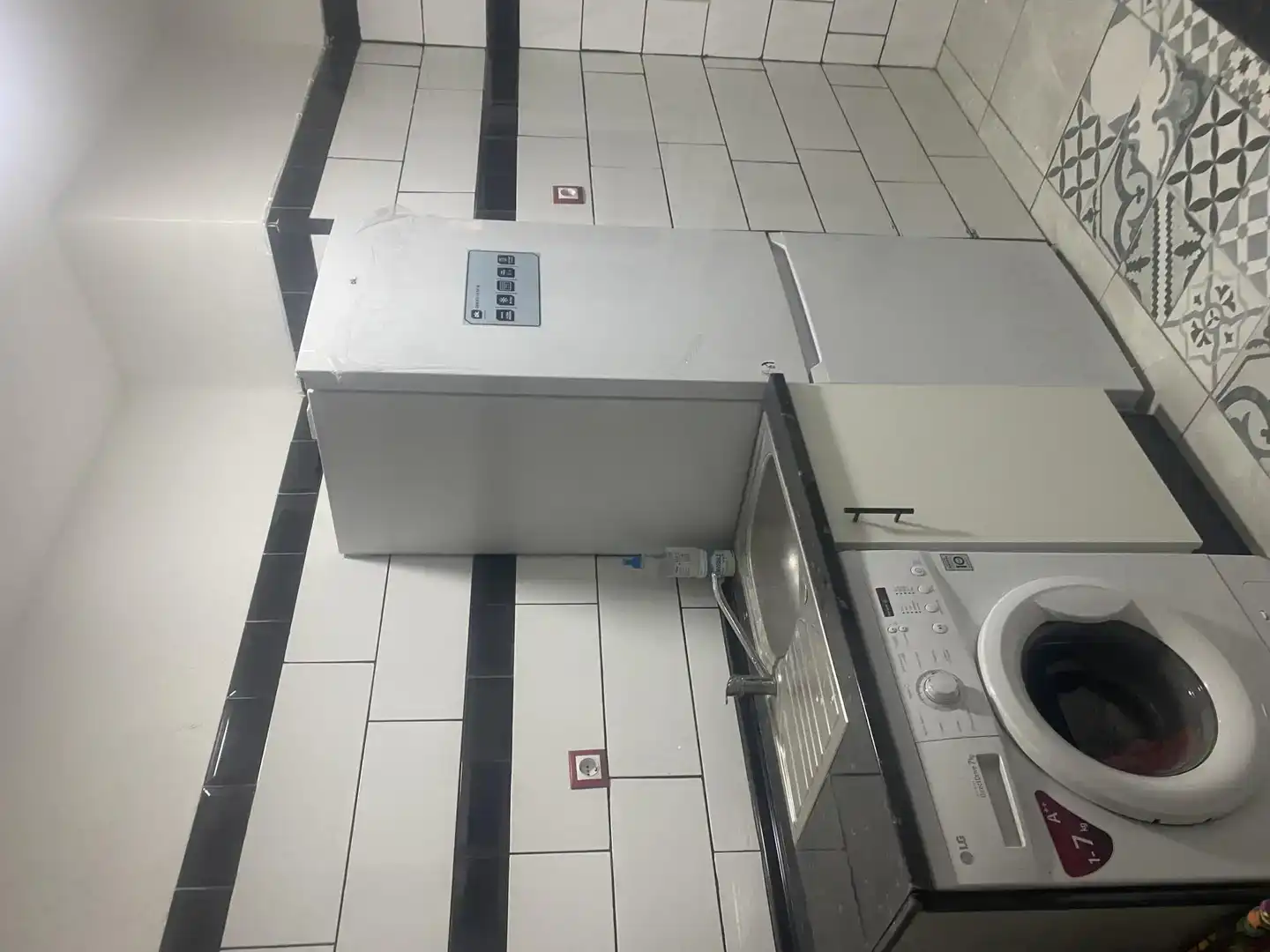 Badezimmer von Wohnung zur Miete in Miranda de Ebro mit Parkett, Abstellraum und Möbliert