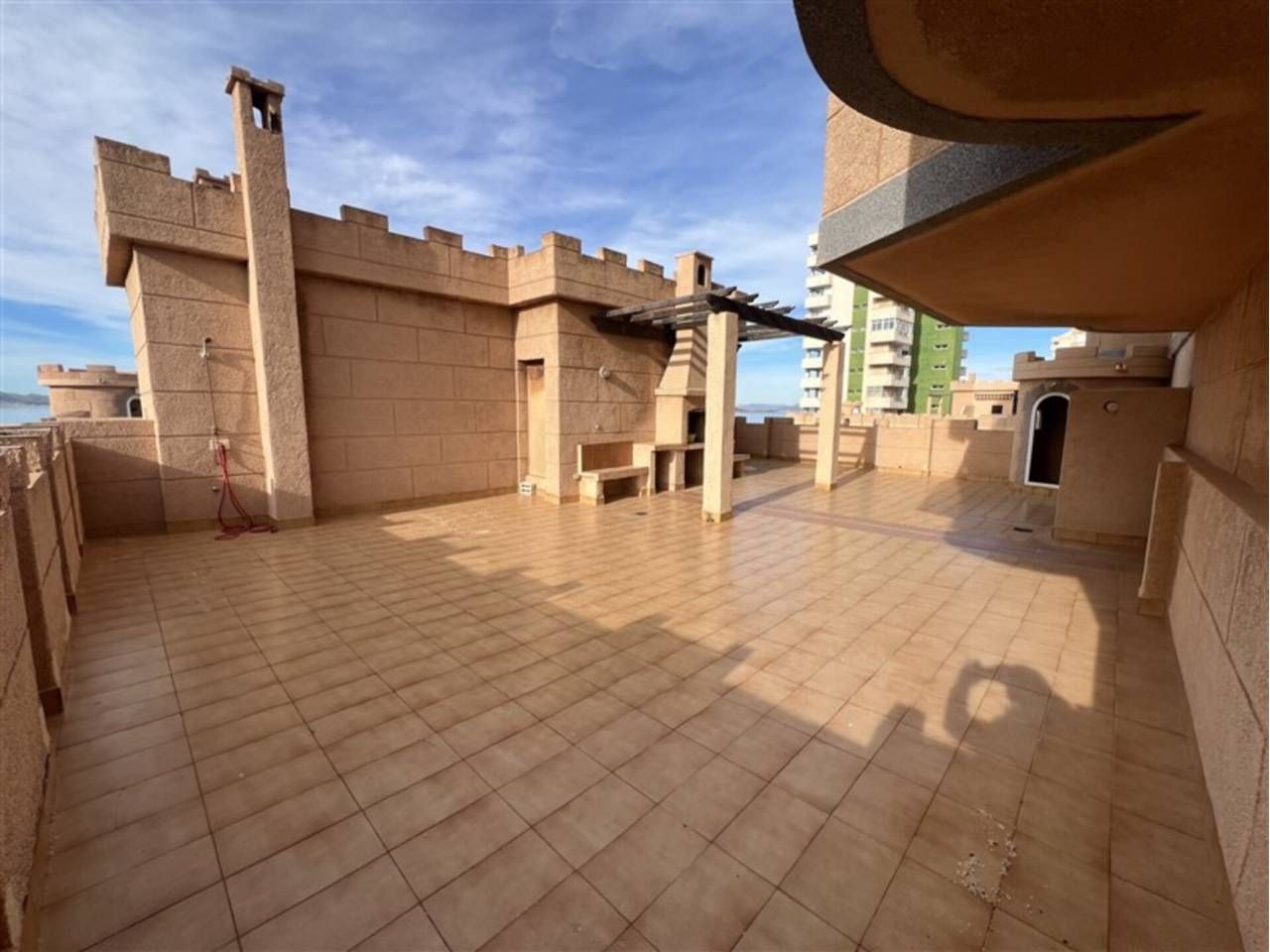 Terrace of Flat for sale in La Manga del Mar Menor  with Air Conditioner, Heating and Terrace