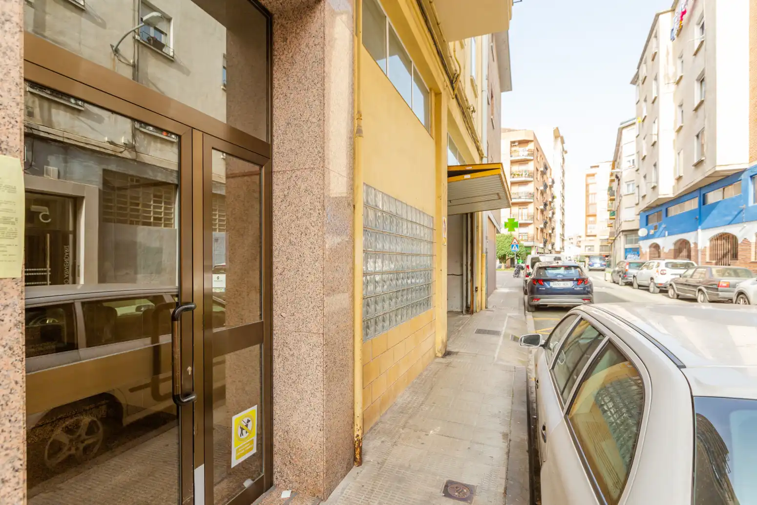 Vista exterior de Pis en venda en Burlada / Burlata amb Calefacció, Parquet i Moblat