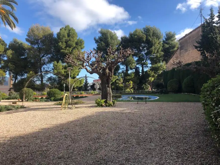 Garden of Houses for sale in Alcoy / Alcoi  with Heating, Private garden and Storage room