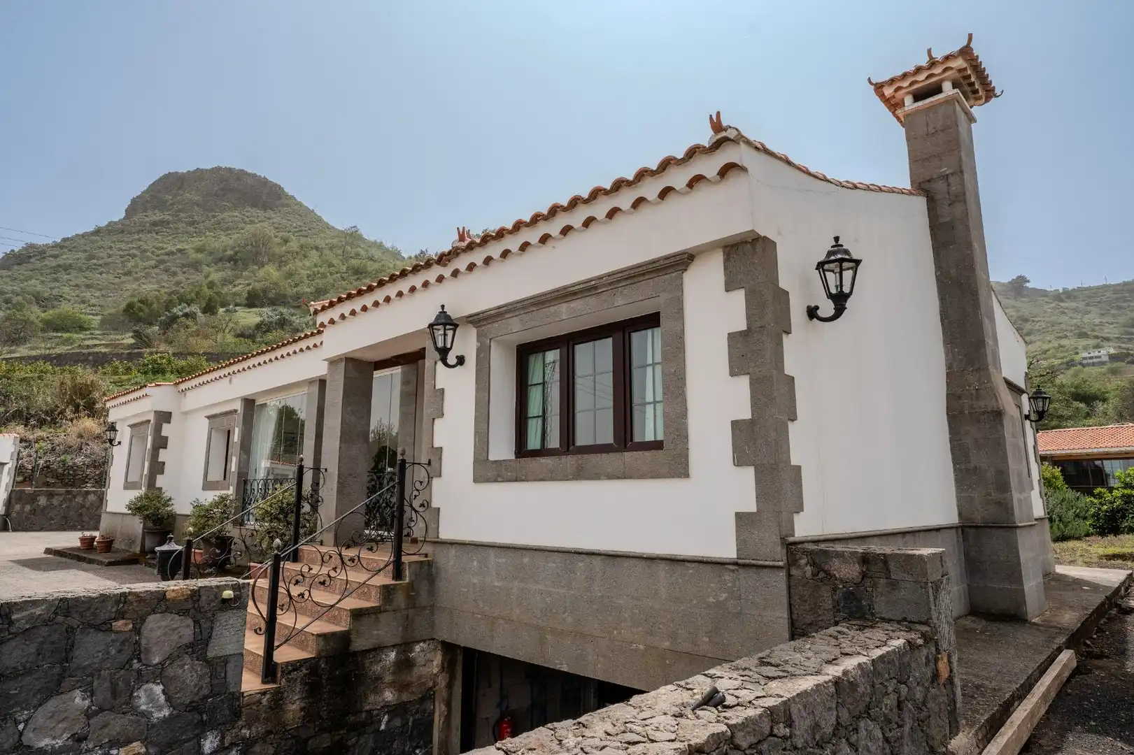 Vista exterior de Casa o chalet en venta en Vega de San Mateo con Aire acondicionado, Calefacción y Jardín privado
