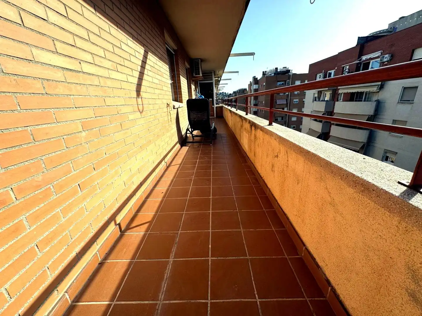 Terrasse von Dachboden zum Verkauf in Castelldefels mit Klimaanlage, Heizung und Parkett
