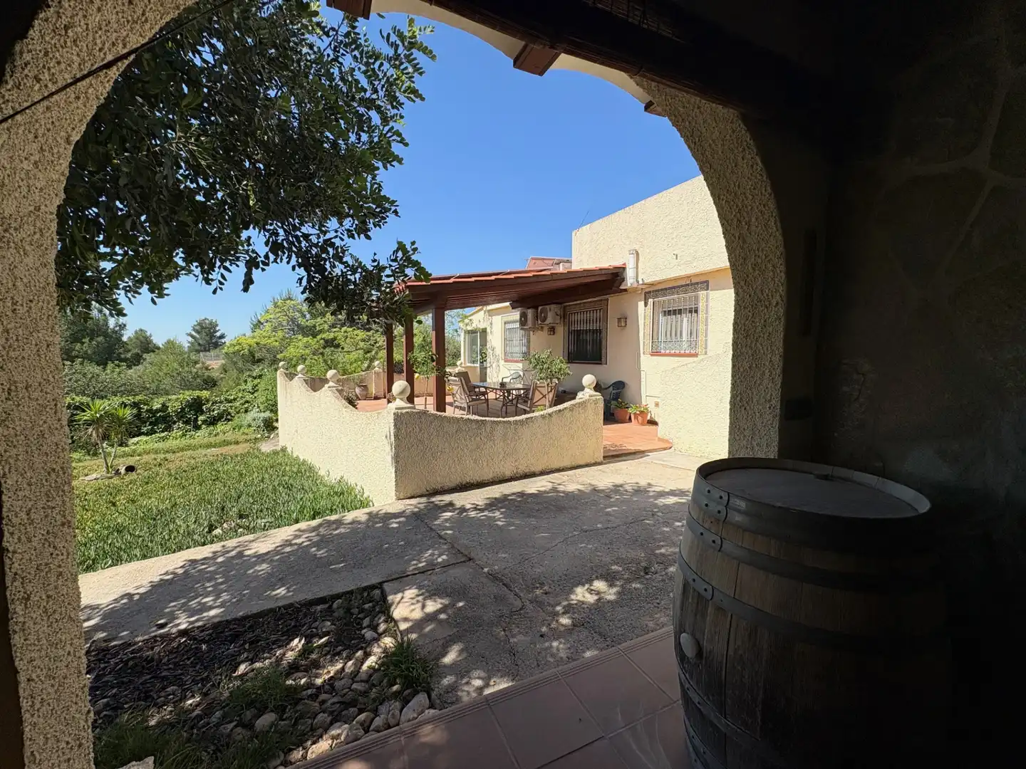 Vista exterior de Casa o xalet en venda en Cheste amb Aire condicionat, Calefacció i Jardí privat