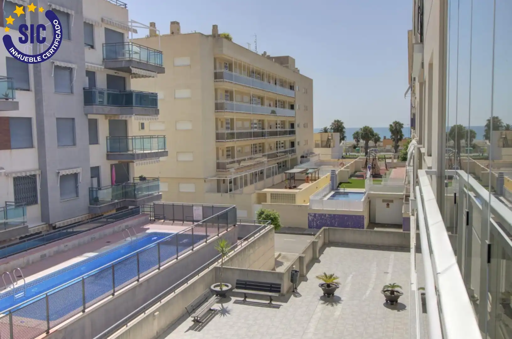 Swimming pool of Apartments for sale in Moncofa  with Private garden, Terrace and Furnished
