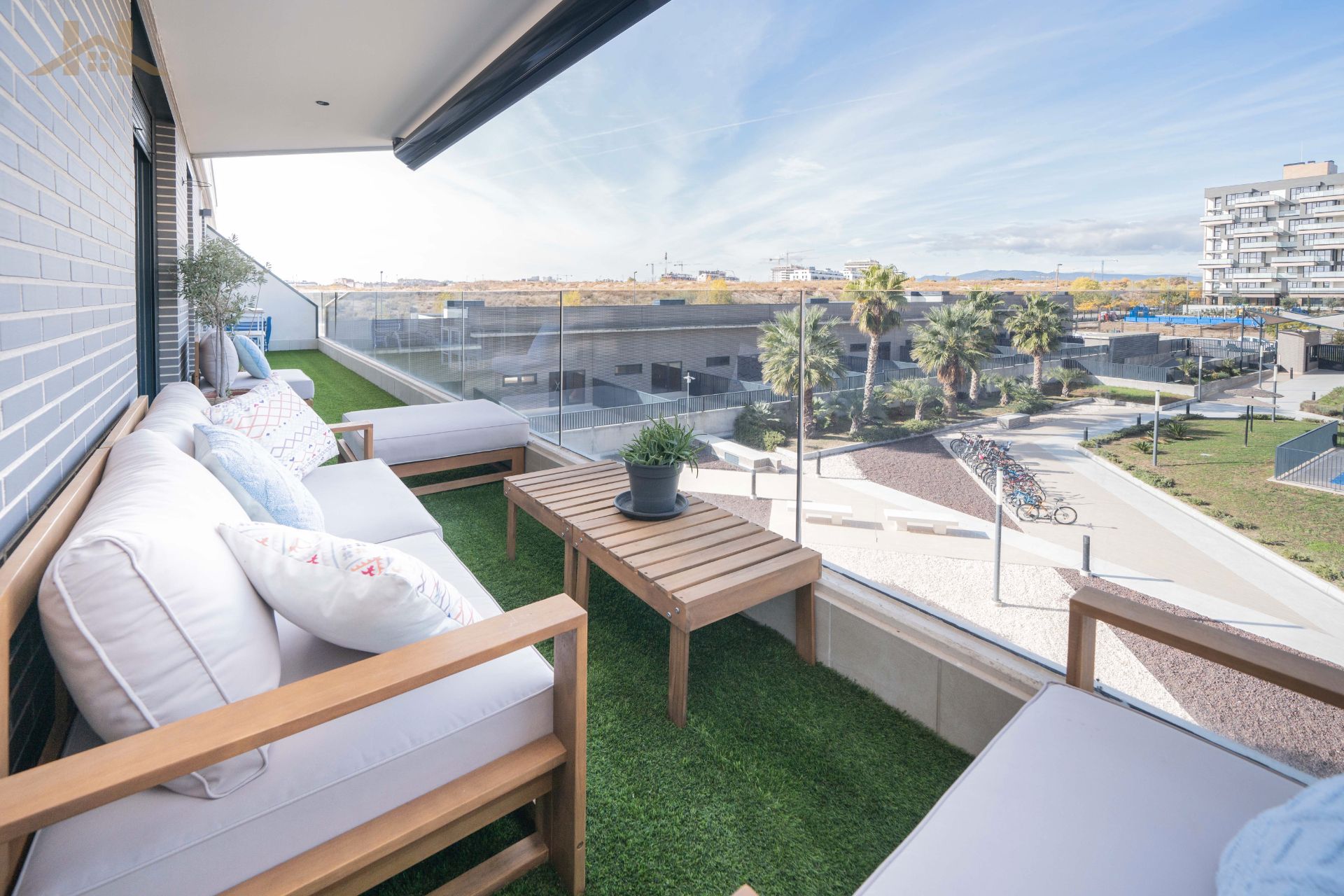 Terrace of Flat for sale in Tres Cantos  with Air Conditioner, Heating and Terrace