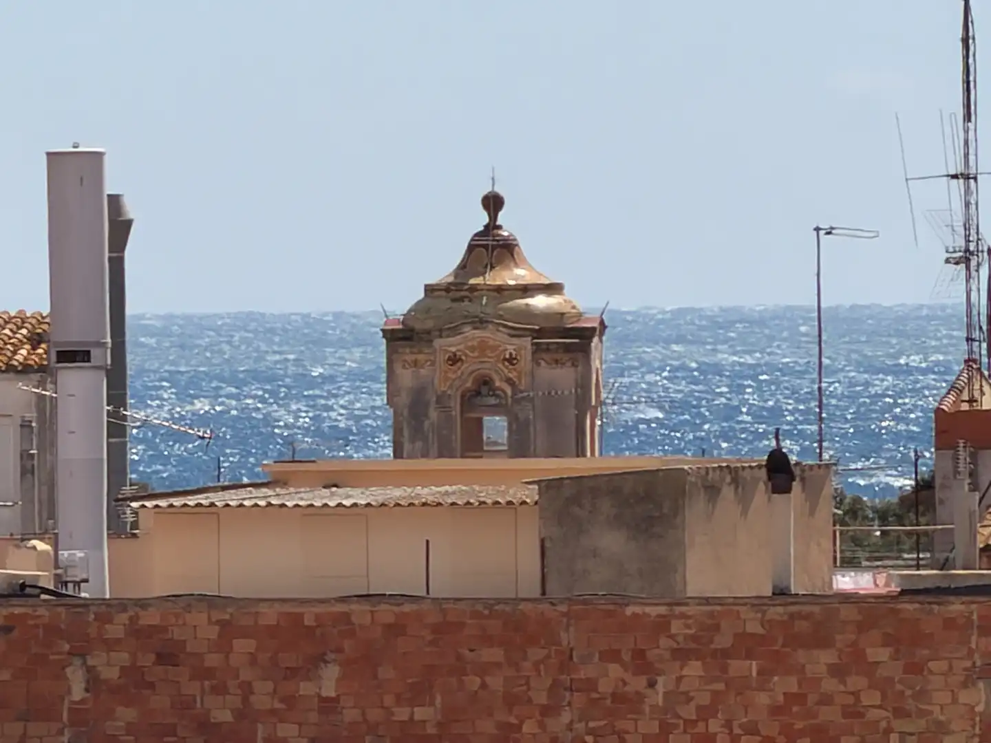 Außenansicht von Wohnung zum Verkauf in Sant Feliu de Guíxols mit Heizung, Terrasse und Ofen