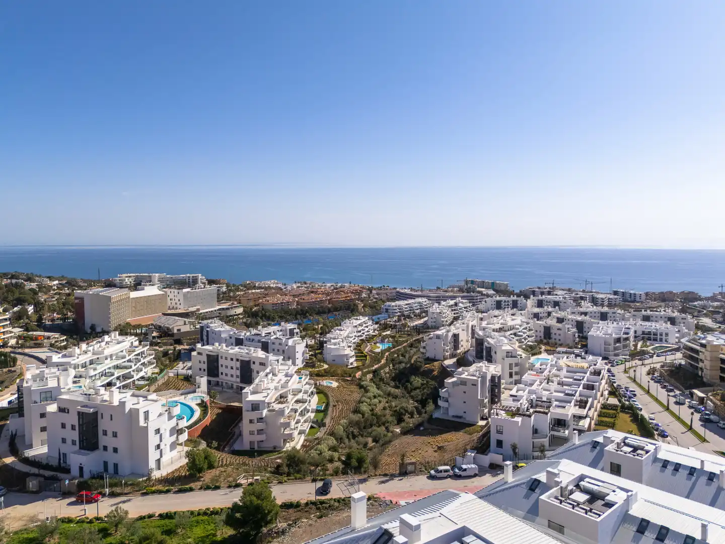 Vista exterior de Planta baja en venta en Fuengirola con Aire acondicionado, Jardín privado y Terraza