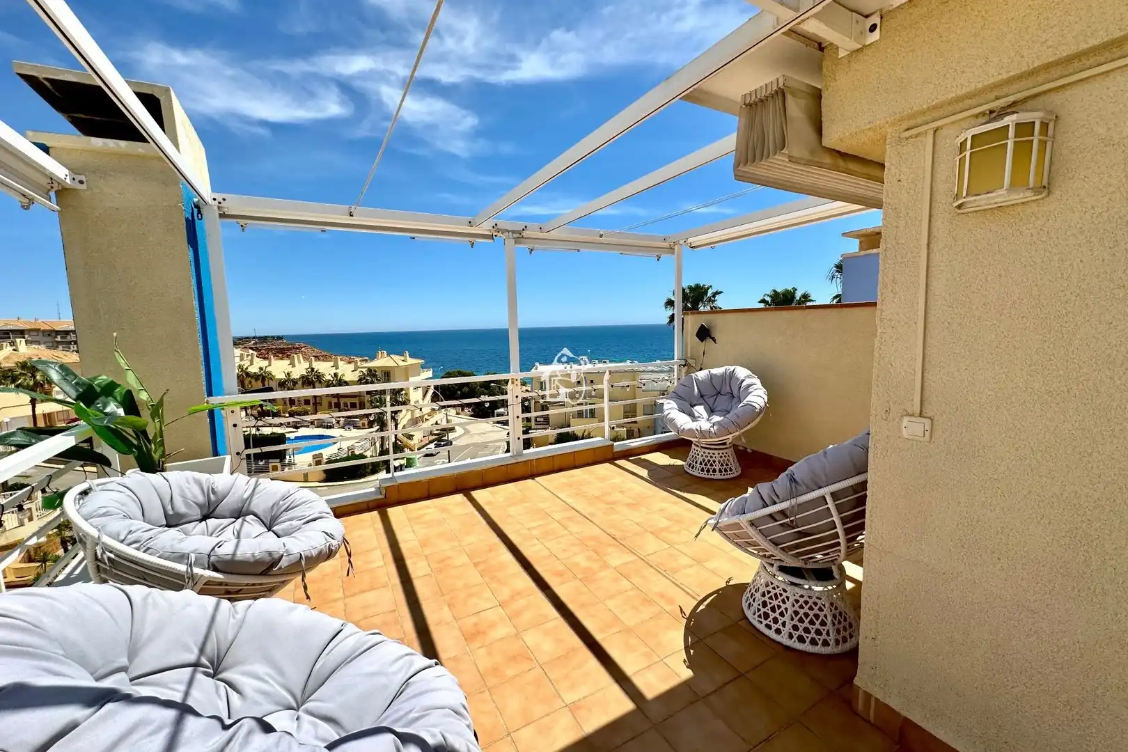 Terraza de Casa adosada de alquiler en Orihuela con Aire acondicionado, Terraza y Piscina