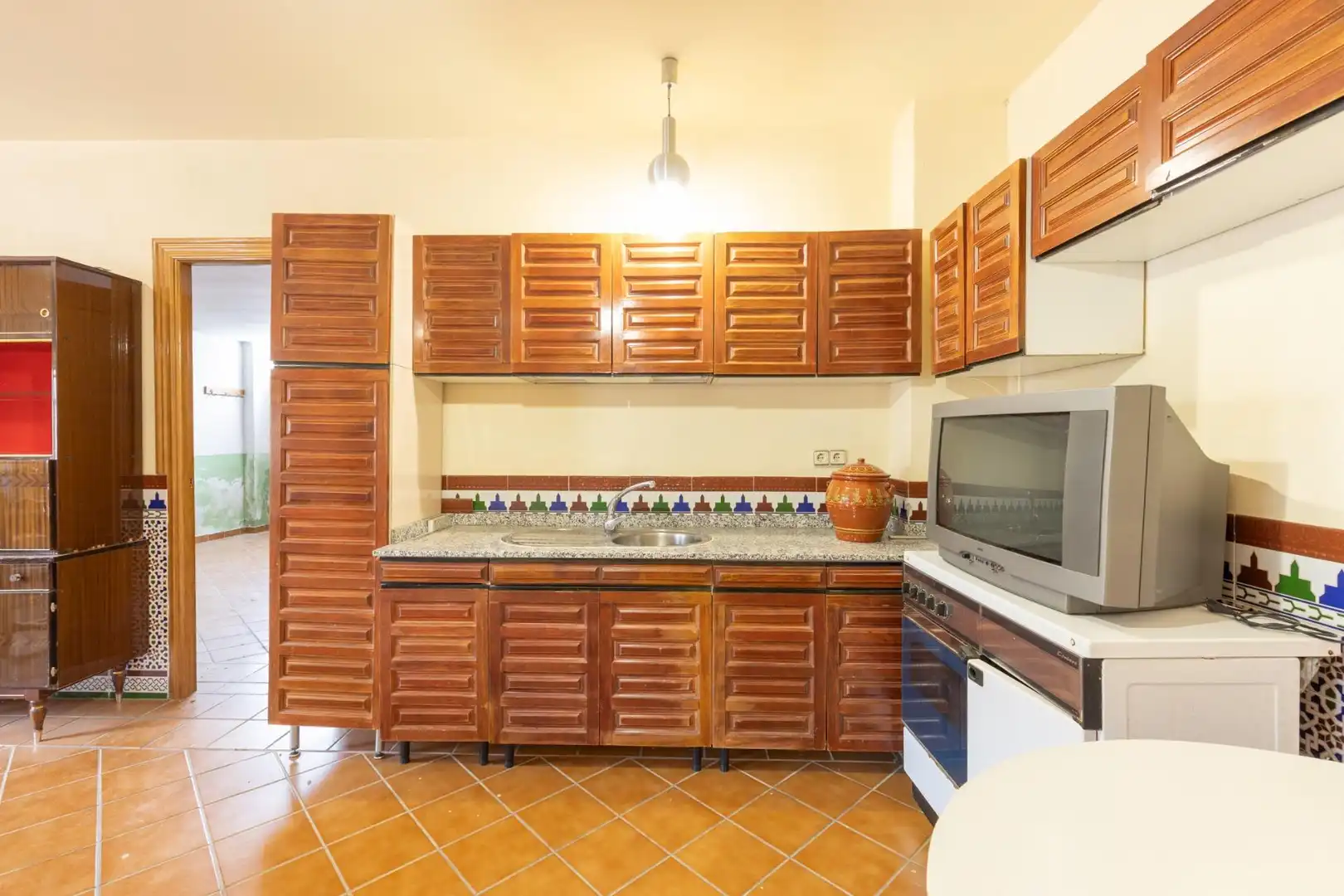 Cocina de Casa o chalet en venta en Escúzar con Terraza y Piscina