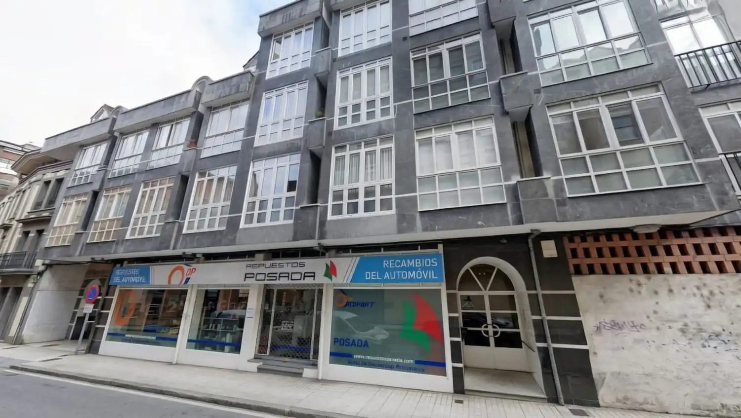 Exterior view of Flat for sale in Langreo  with Storage room