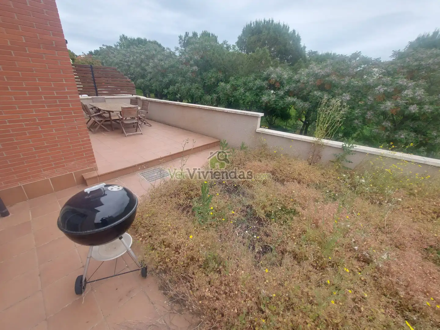 Terrassa de Casa adosada en venda en Piera amb Calefacció, Jardí privat i Terrassa
