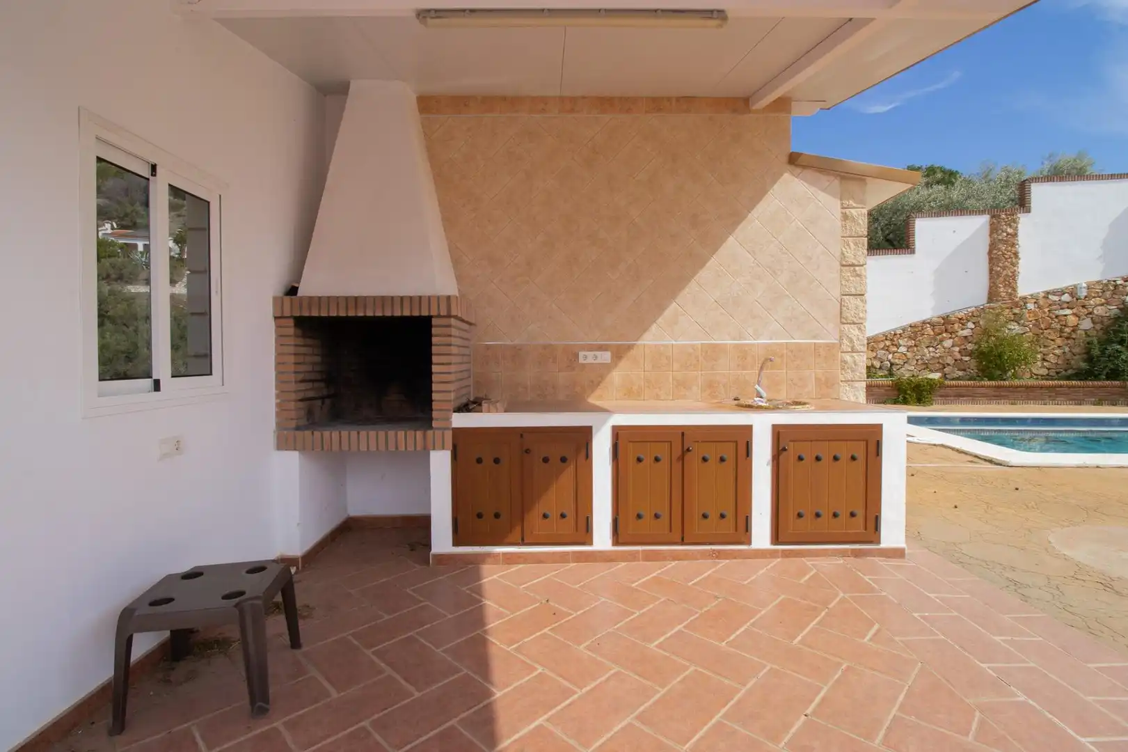 Terraza de Casa o chalet en venta en Cómpeta